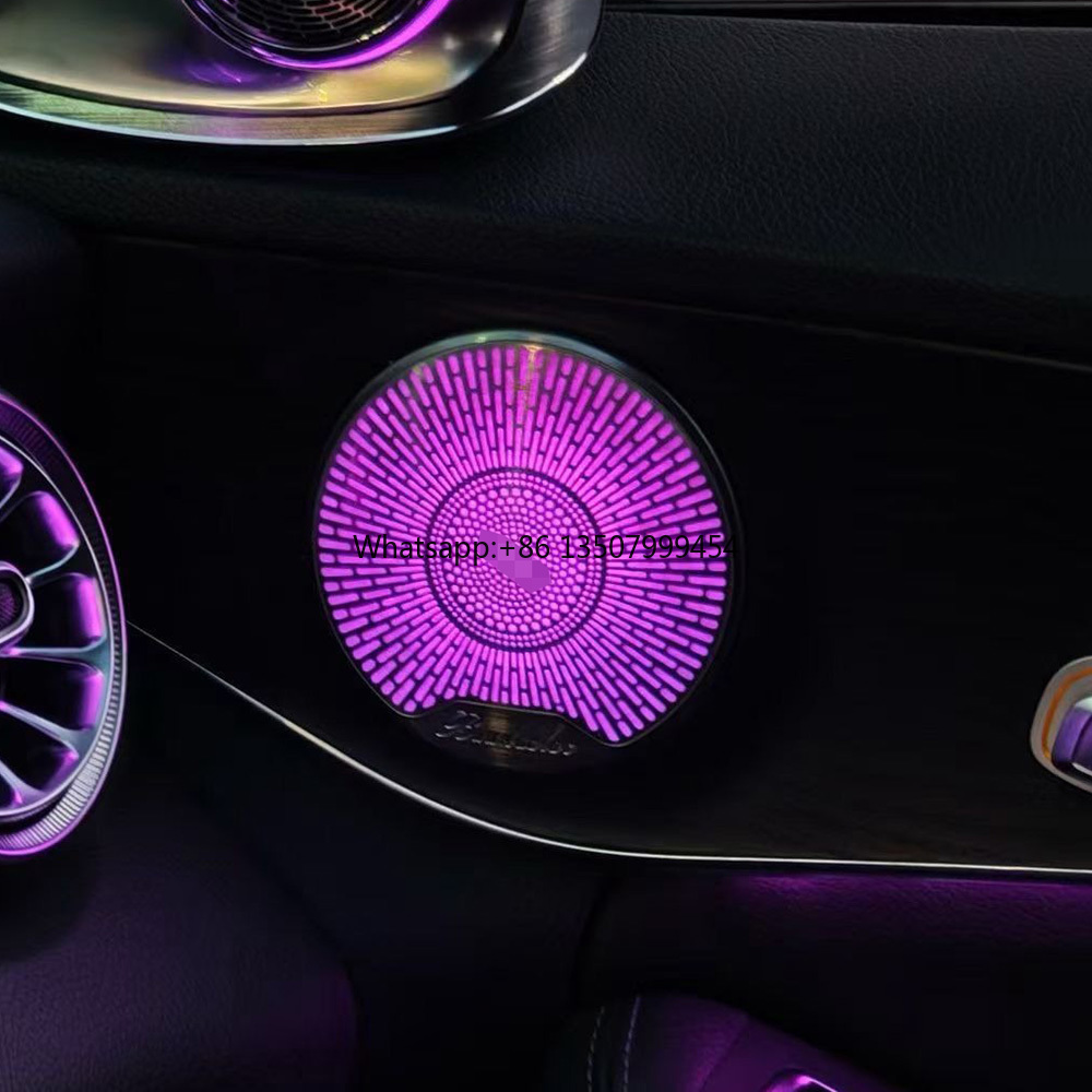 Car Led Light - ฝาครอบลำโพงกลางรถยนต์ W213 คุณภาพสูง พร้อมไฟ Ambient Light