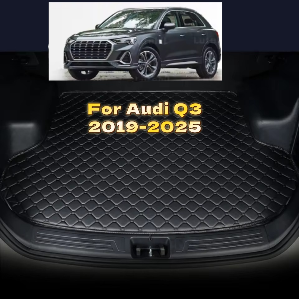 Car Floor Mat - แผ่นรองท้ายรถยนต์แบบสั่งทำพิเศษสำหรับ Audi Q3 ปี 2019-2025 2024