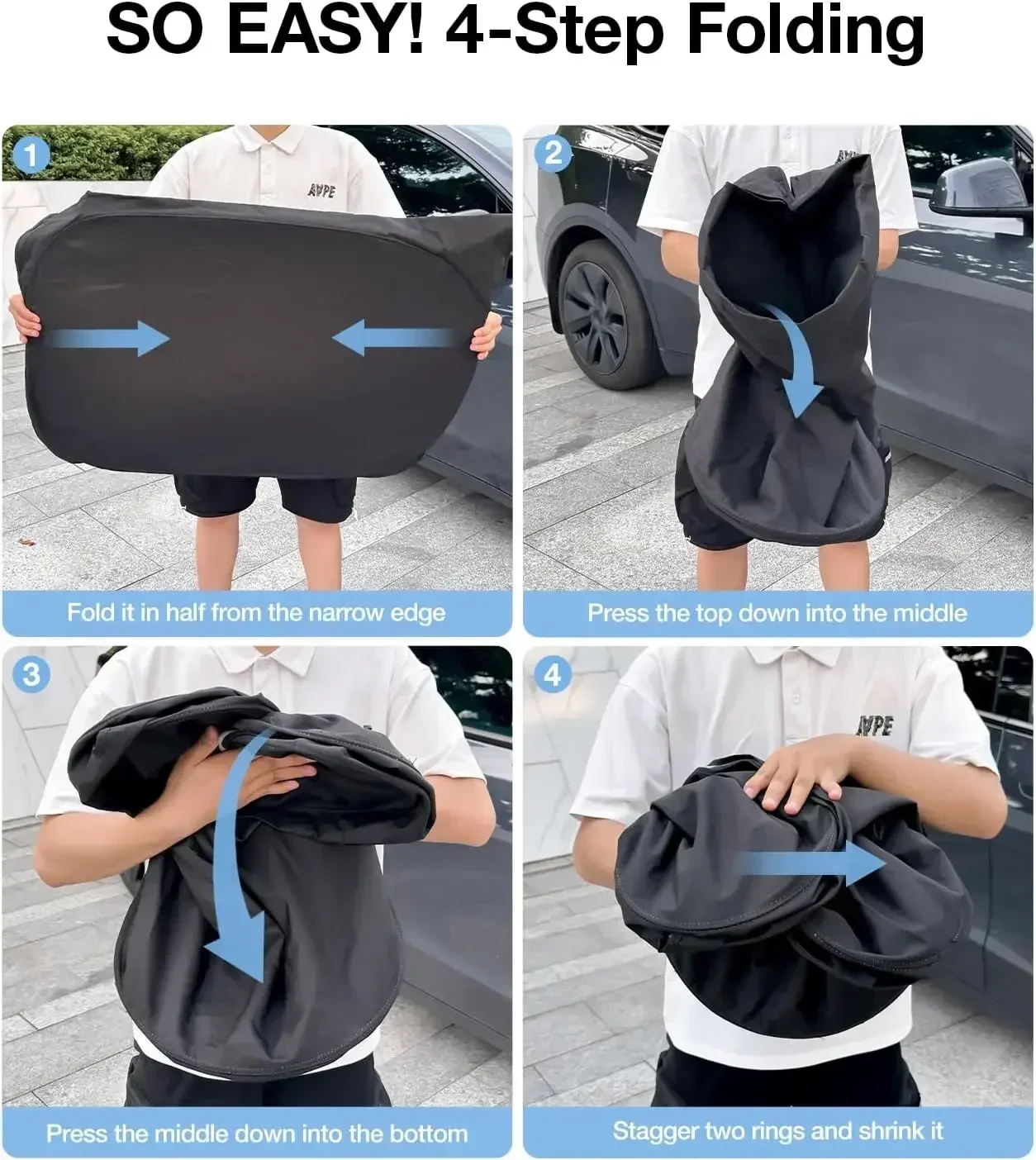ที่บังแดดหน้ารถสำหรับฤดูร้อนแบ - Windshield Sun Shade บทวิจารณ์และราคา