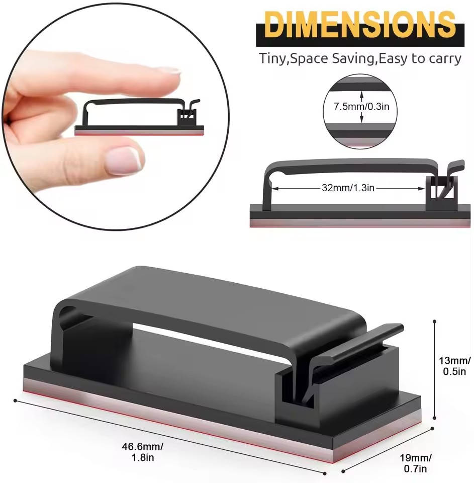 ที่จัดระเบียบสายเคเบิลแบบมีกาว - Car Organizer บทวิจารณ์และราคา