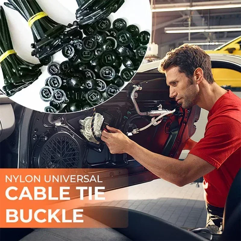 สายรัดเคเบิลไนลอนแบบหนีบ 5-200 - Car Cable Organizer บทวิจารณ์และราคา