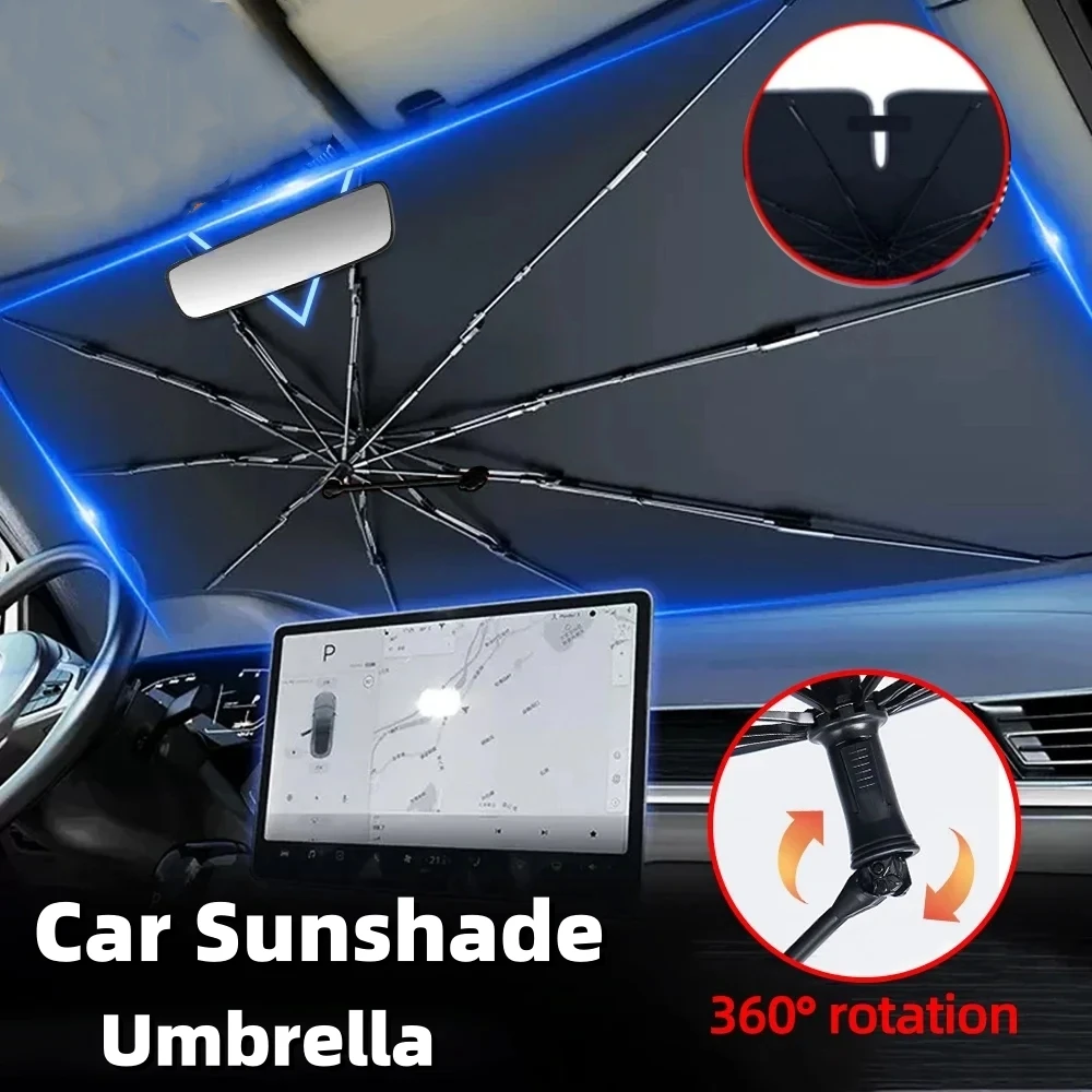 แผ่นบังแดดกระจกหน้ารถยนต์ ป้อง - Windshield Sun Shade บทวิจารณ์และราคา