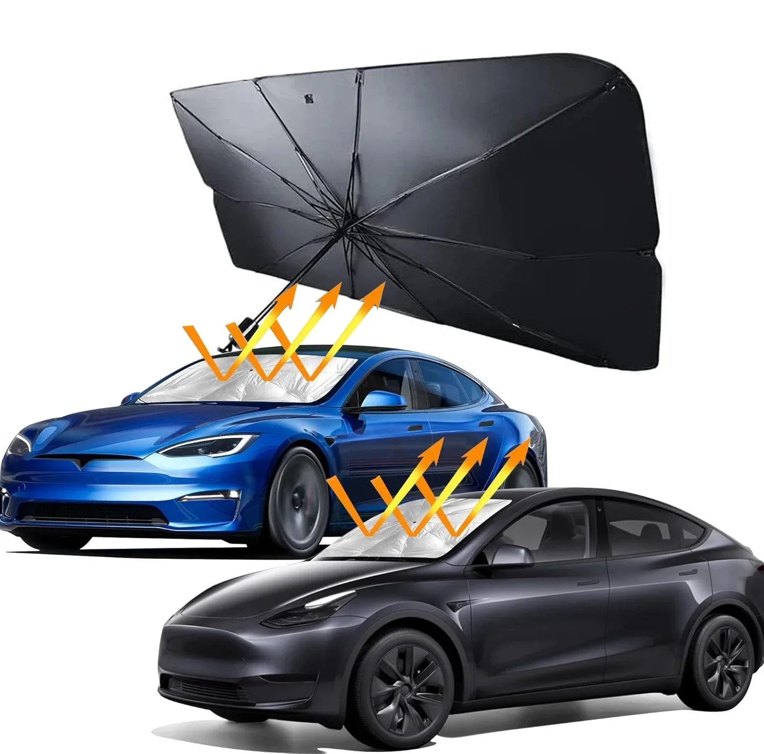 แผ่นบังแดดกระจกหน้ารถยนต์ ป้อง - Windshield Sun Shade บทวิจารณ์และราคา