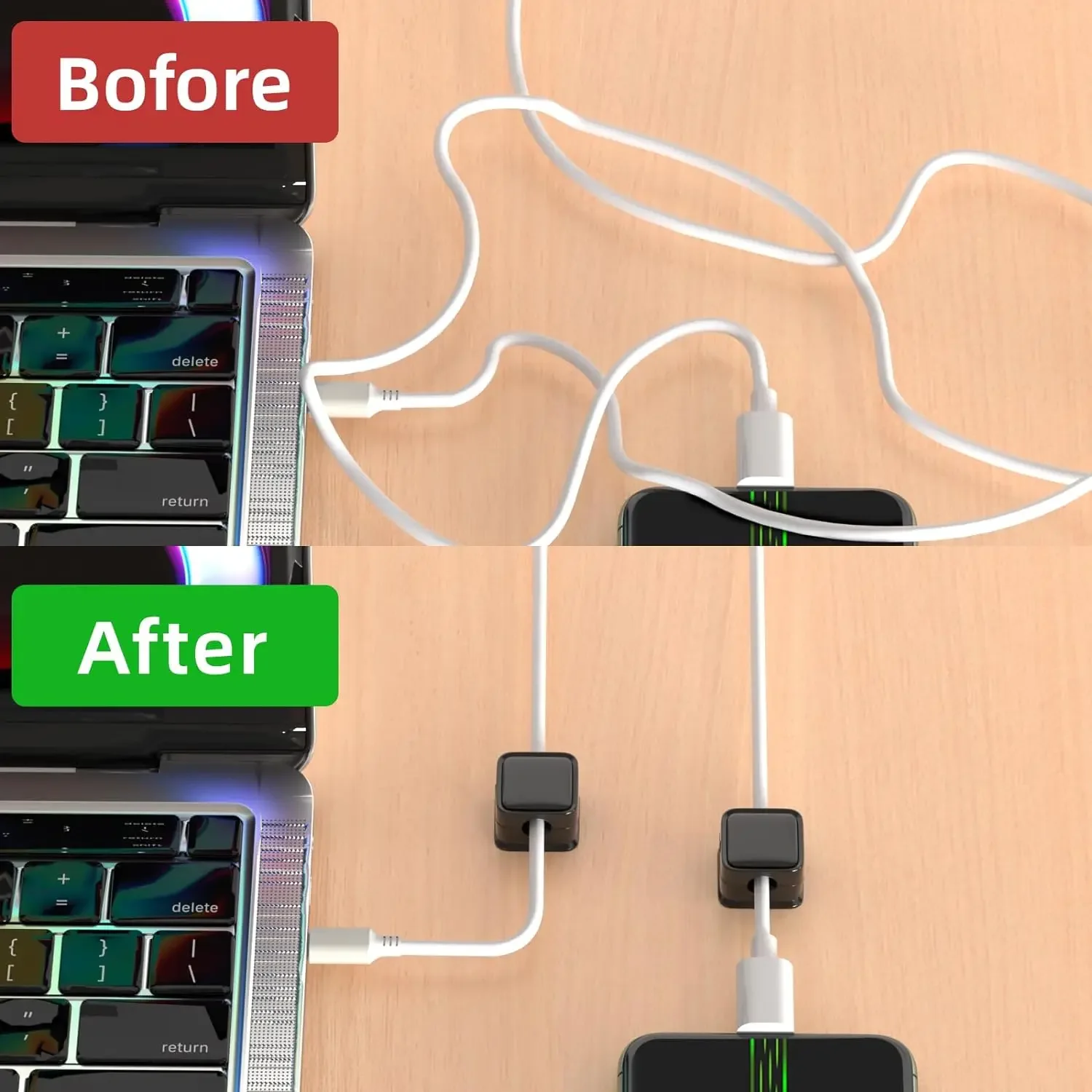 ที่จัดสายเคเบิลขนาดเล็ก ที่ยึด - Car Organizer บทวิจารณ์และราคา