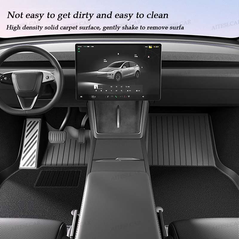 สำหรับพรมปูพื้นรถยนต์ Tesla รุ - Car Floor Mat บทวิจารณ์และราคา