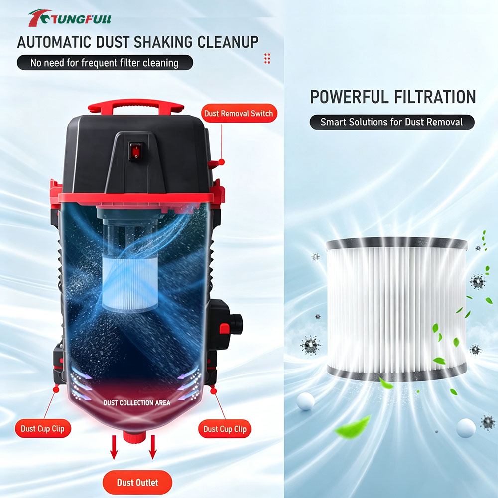 เครื่องดูดฝุ่นติดผนังสำหรับรถย - Car Vacuum บทวิจารณ์และราคา