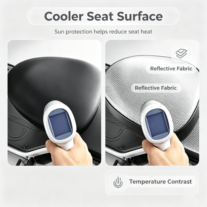 ปลอกหุ้มเบาะจักรยานไฟฟ้า ปลอกห - Car Seat Cover บทวิจารณ์และราคา
