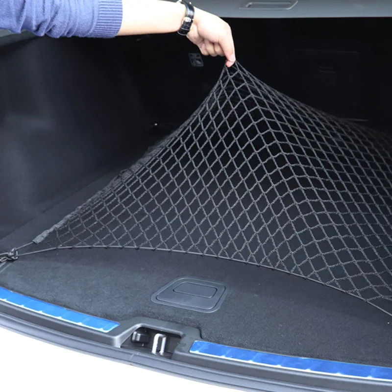 ตาข่ายเก็บสัมภาระท้ายรถไนลอน - - Car Organizer บทวิจารณ์และราคา