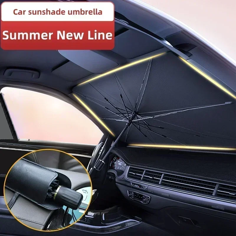แผ่นบังแดดกระจกรถยนต์แบบพับได้ - Windshield Sun Shade บทวิจารณ์และราคา