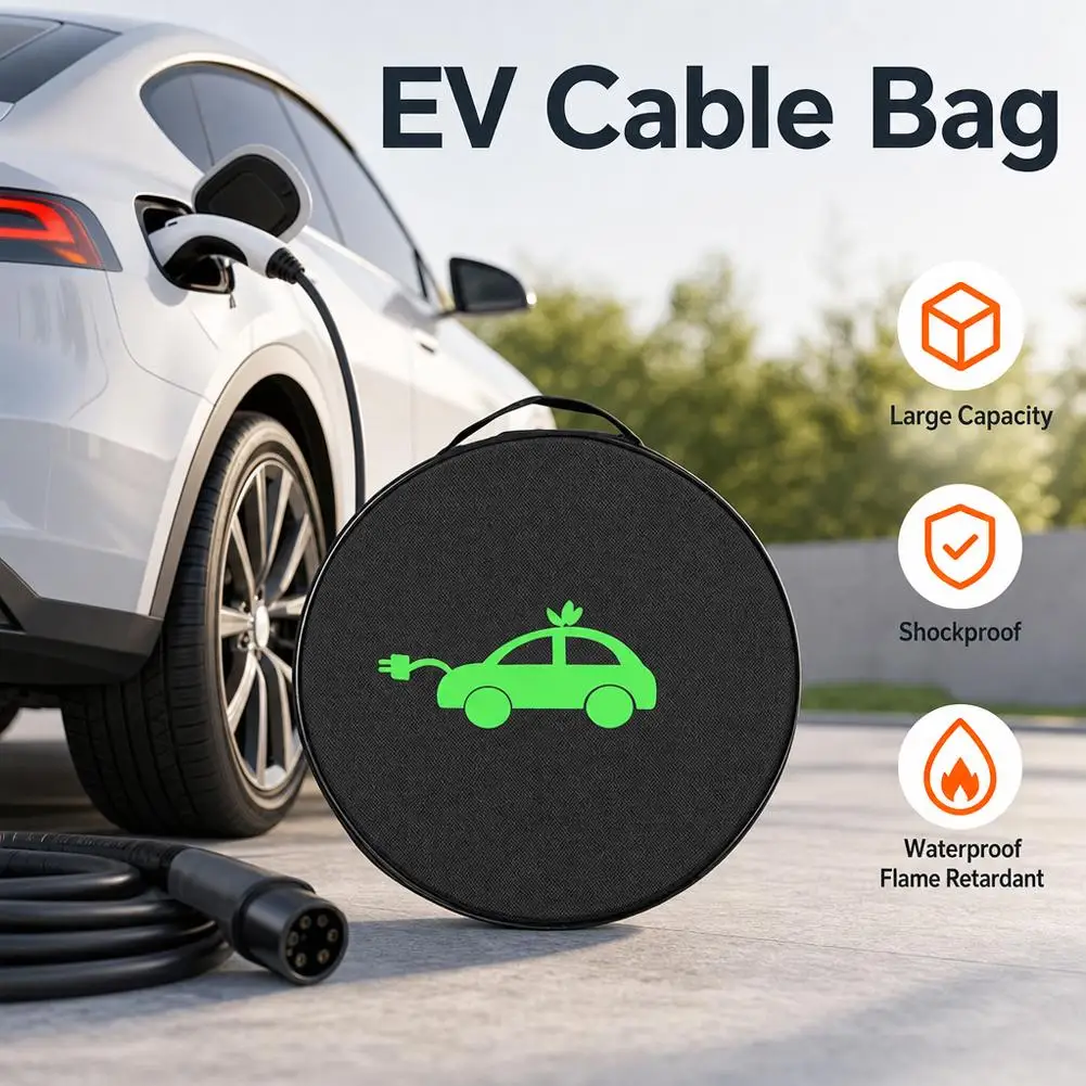 กระเป๋าเก็บสายชาร์จรถยนต์ใหม่  - Car Cable Organizer บทวิจารณ์และราคา