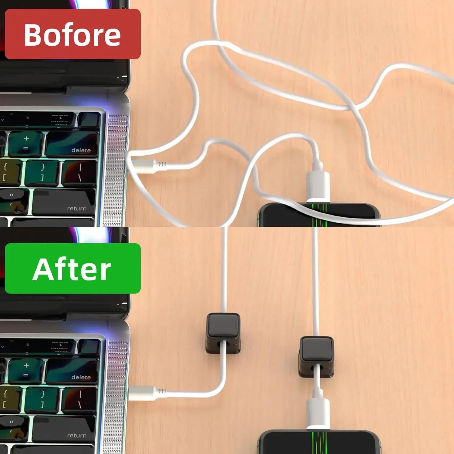 ที่จัดสายเคเบิลขนาดเล็ก ที่ยึด - Car Organizer บทวิจารณ์และราคา
