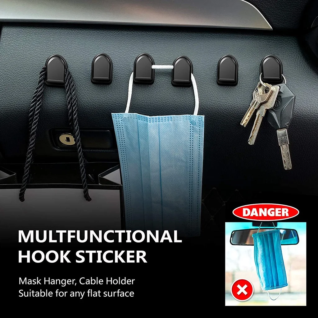 ตะขอแขวนในรถยนต์ขนาดเล็กสำหรับ - Car Cable Organizer บทวิจารณ์และราคา